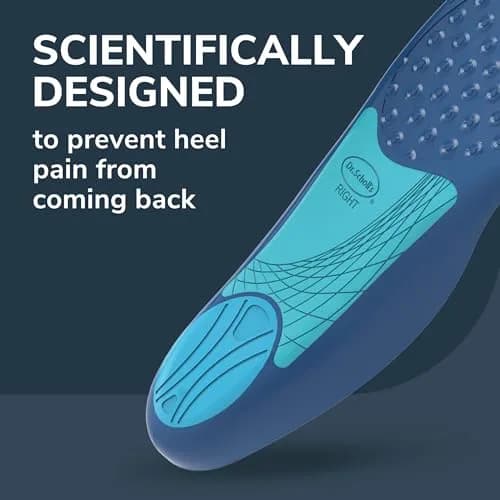 Dr. Scholl's Plantar Fasciitis Orthotics for Men, Full-Length Trim-to-Fit Shoe Insoles with Arch Support & Heel Cushioning, Men's Shoe Sizes 8-13, Pack of 14 | FDA Approved Shoe Inserts thumbnail 2
