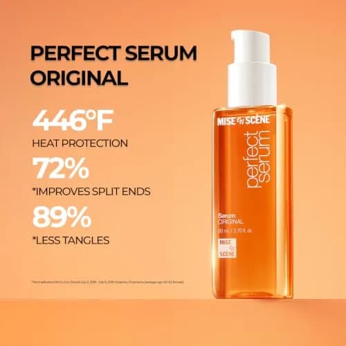 Mise En Scene Perfect Serum Original Hair Oil 80ml (2.7 Fl Oz) | Korean No. 1 Serum for Frizz & Dry Hair thumbnail 4