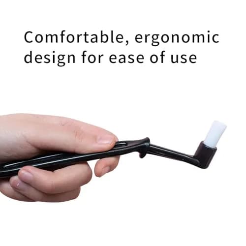 watchget Coffee Machine Cleaning Brush Set with Scoop & 58mm Backflush Insert | Nylon Bristles, Ergonomic Handle (2-Piece) thumbnail 5