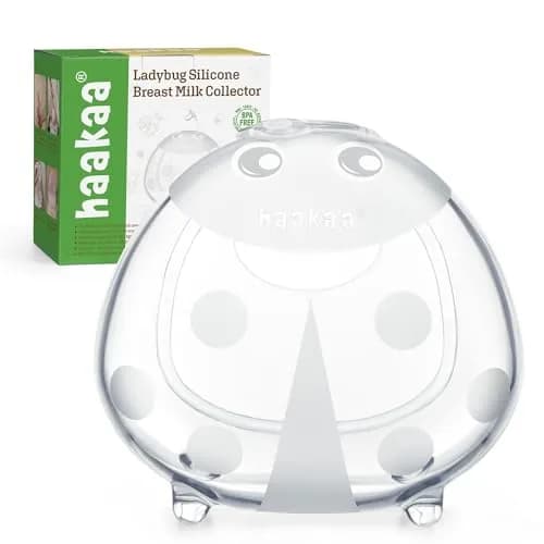 haakaa Ladybug Breast Milk Collector 75ml (2.5oz) | Passive Collection for Nursing Moms thumbnail 1