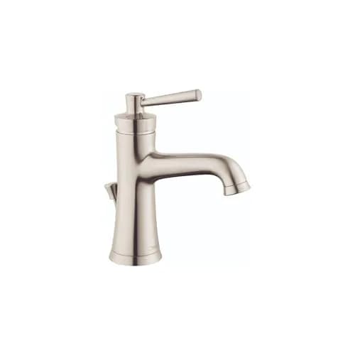 hansgrohe Joleena Transitional 1-Handle Bathroom Sink Faucet with Pop-Up Drain, Brushed Nickel, 1.2 GPM (156 ml/min) thumbnail 1