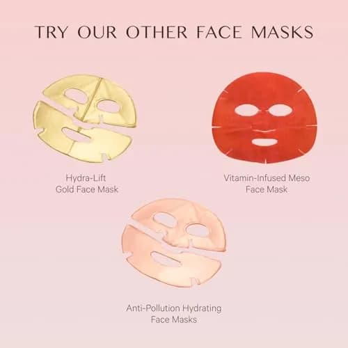 MZ SKIN Vitamin-Infused Meso Face Mask | Brightening & Hydrating (5 Pack) thumbnail 6