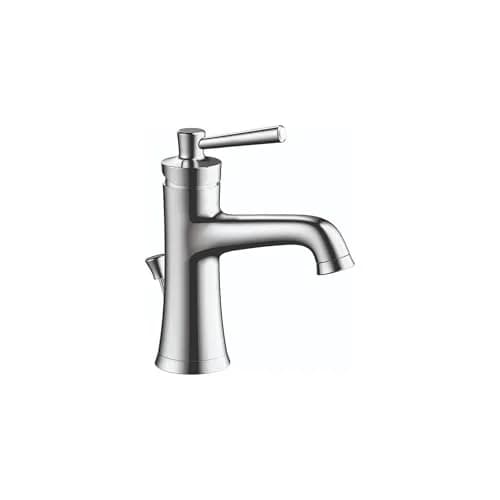 hansgrohe Joleena Single-Hole Bathroom Faucet with Pop-Up Drain, 1.2 GPM, 7.8-Inches Tall, Chrome | Transitional Style thumbnail 1