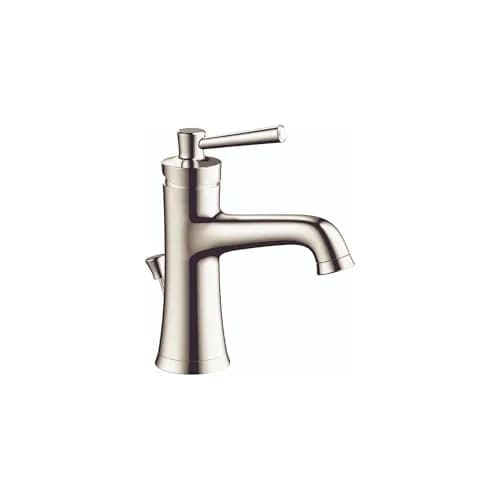 hansgrohe Joleena Single-Hole Bathroom Faucet with Pop-Up Drain, 1.2 GPM, 19.7 cm (7.75-Inches) Tall, Polished Nickel | ComfortZone 100 for Easy Use thumbnail 1