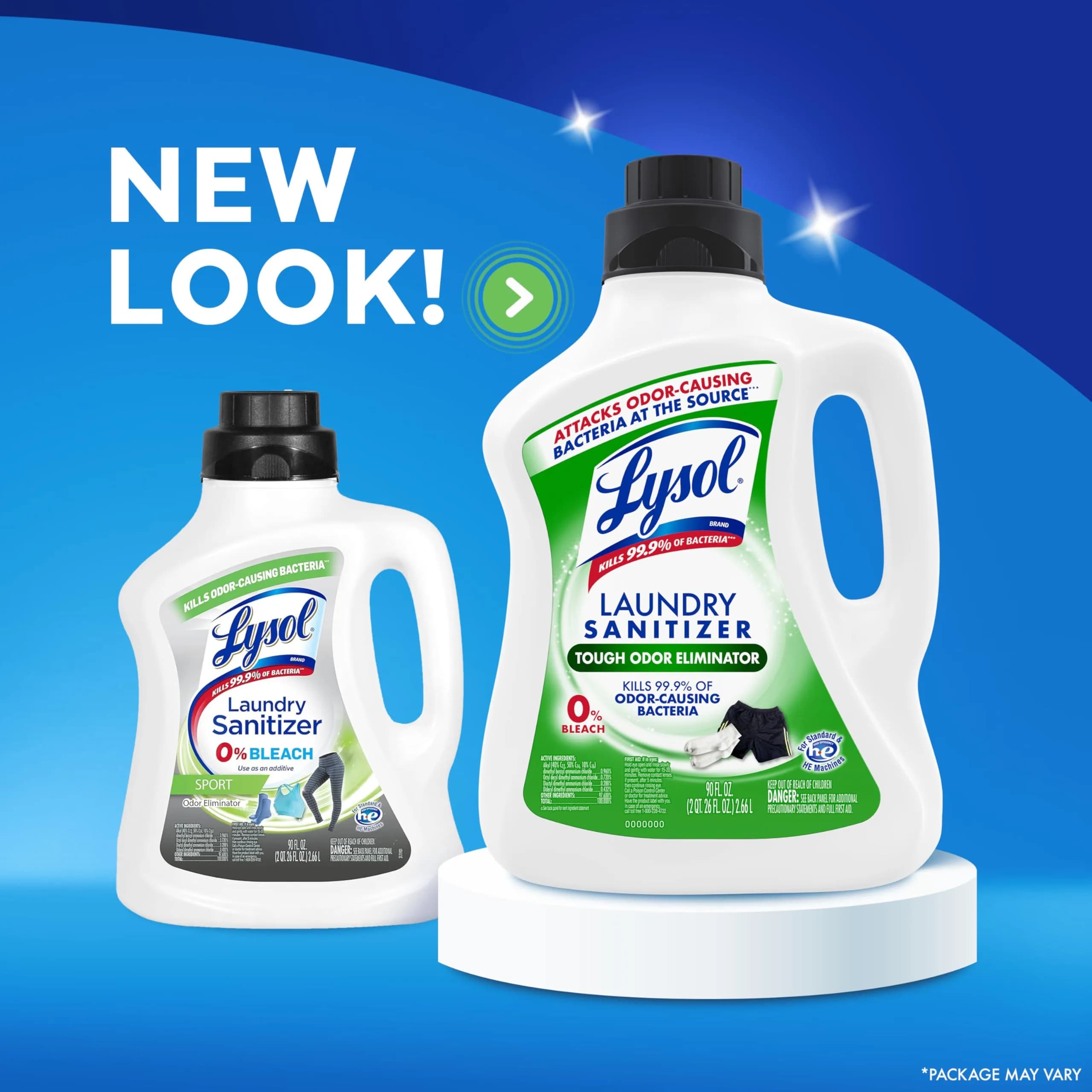 Lysol Disinfectant Laundry Sanitizer Liquid - Tough Odor Eliminator, Lavender Scent, 90 Fl Oz - view 8