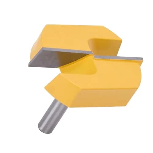 ViaGasaFamido 8mm Shank Router Bit | 57x40x15mm Bottom Cleaning for Woodworking thumbnail 5