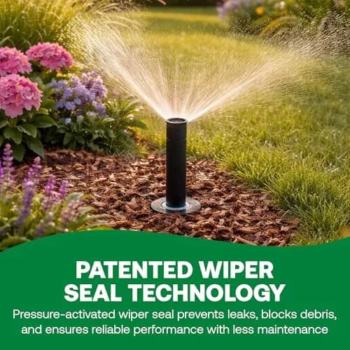 Rain Bird 1804VAN 1800 Series Professional Pop-Up Sprinkler Head 4 Inch (10.16 cm) | 5-Pack, Adjustable 0-360 Degree Arc Nozzle Pattern, Up to 15 Ft Spray Distance thumbnail 6
