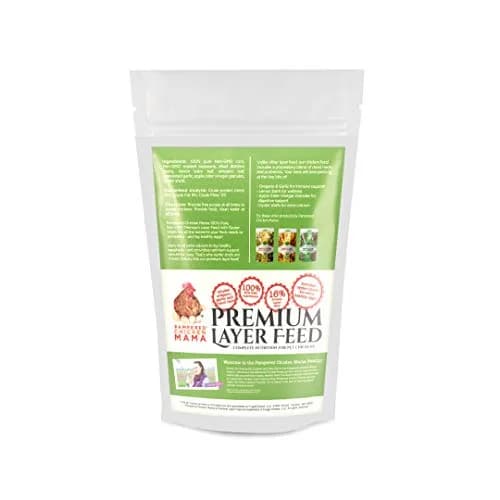 Pampered Chicken Mama Backyard Chicken Feed - Premium Layer Pellets 18.1kg | High Protein & Calcium for Laying Chickens thumbnail 1