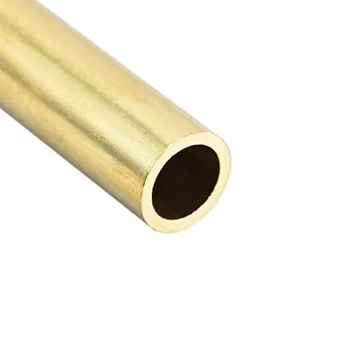 uxcell Brass Round Tube 8mm OD 1mm Wall 30mm Length Seamless Pipe Tubing | 10 Pcs for DIY Crafts thumbnail 4