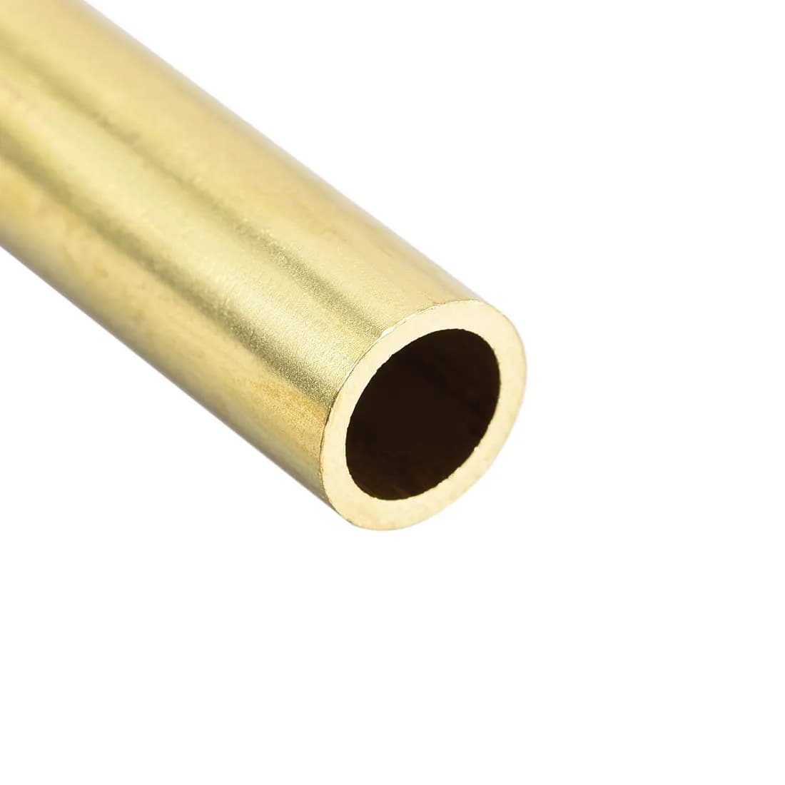 uxcell Brass Round Tube 8mm OD 1mm Wall 30mm Length Seamless Pipe Tubing | 10 Pcs for DIY Crafts - view 4