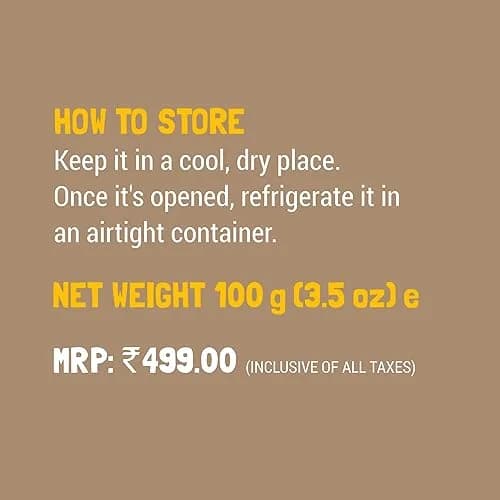 Slurrp Farm Nut Powder for Kids Almond Cashew Pistachio Saffron Turmeric 100g (3.52 Oz) | Nutrient-Rich Mix for Cereal Milk or Porridge thumbnail 6