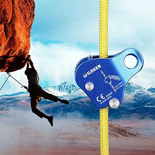 WILDKEN Climbing Ascender Fall Protection Belay Device 7.8cm | Rope Grab for Rock Climbing & Rescue thumbnail 9