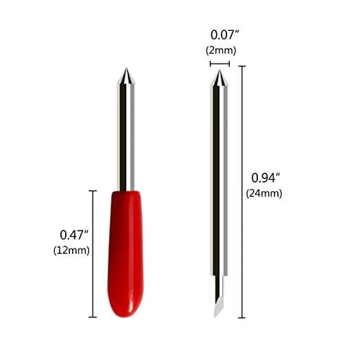 TTSAM 30 Pcs Replacement Blades for Cricut Explore Air 2 & Maker, 30/45/60 Degree Cutting Plotter Needles | Pack of 30 thumbnail 6
