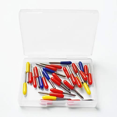 TTSAM 30 Pcs Replacement Blades for Cricut Explore Air 2 & Maker, 30/45/60 Degree Cutting Plotter Needles | Pack of 30 thumbnail 7
