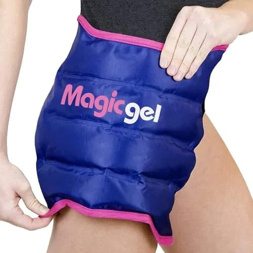 Magic Gel Hip Ice Pack Wrap - Reusable Cold Pack for Hip Bursitis, Hip Replacement Surgery and Hip Flexor Pain | Targeted Hip Relief thumbnail 1