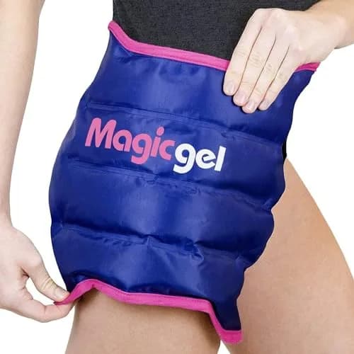 Magic Gel Hip Ice Pack Wrap - Reusable Cold Pack for Hip Bursitis, Hip Replacement Surgery and Hip Flexor Pain | Targeted Hip Relief thumbnail 8