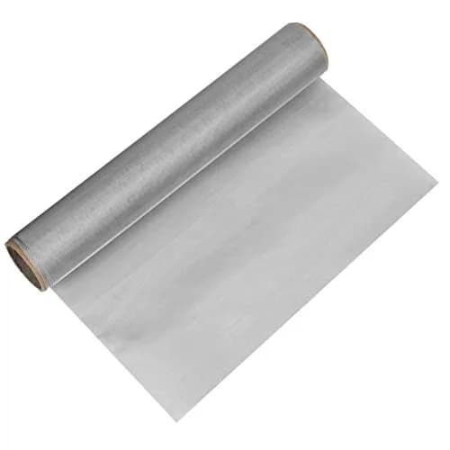 TIMESETL 304 Stainless Steel Woven Mesh 200 Mesh | Filtration Cloth for Industry & Home Use thumbnail 1