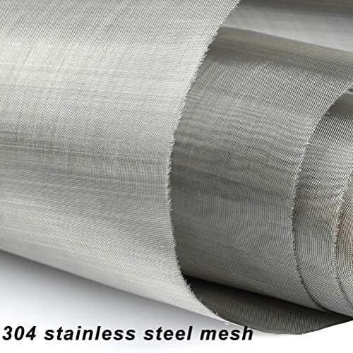 TIMESETL 304 Stainless Steel Woven Mesh 80 Mesh | Filter Screen Sheet for Filtration (70-120 chars) thumbnail 5