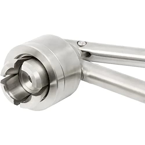 HighFree 20mm Vial Crimper with 10ml Vials, Stoppers & Caps | Stainless Steel Hand Sealer for Pharmaceutical & Lab Use thumbnail 5