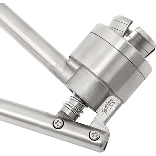 HighFree 20mm Vial Crimper with 10ml Vials, Stoppers & Caps | Stainless Steel Hand Sealer for Pharmaceutical & Lab Use thumbnail 8