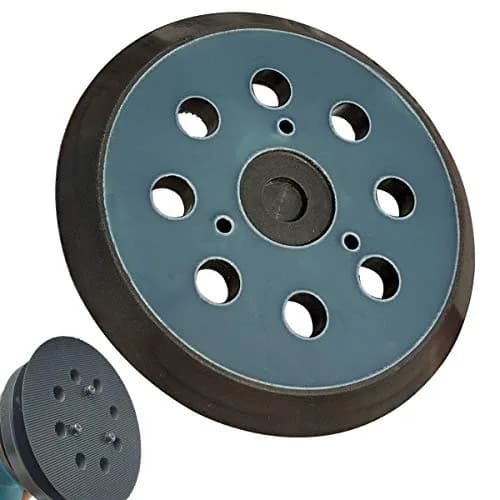 Tockrop 5" Hook and Loop Replacement Sander Pad | Universal Fit for Makita Sanders & 8-Hole Dust Extraction thumbnail 1