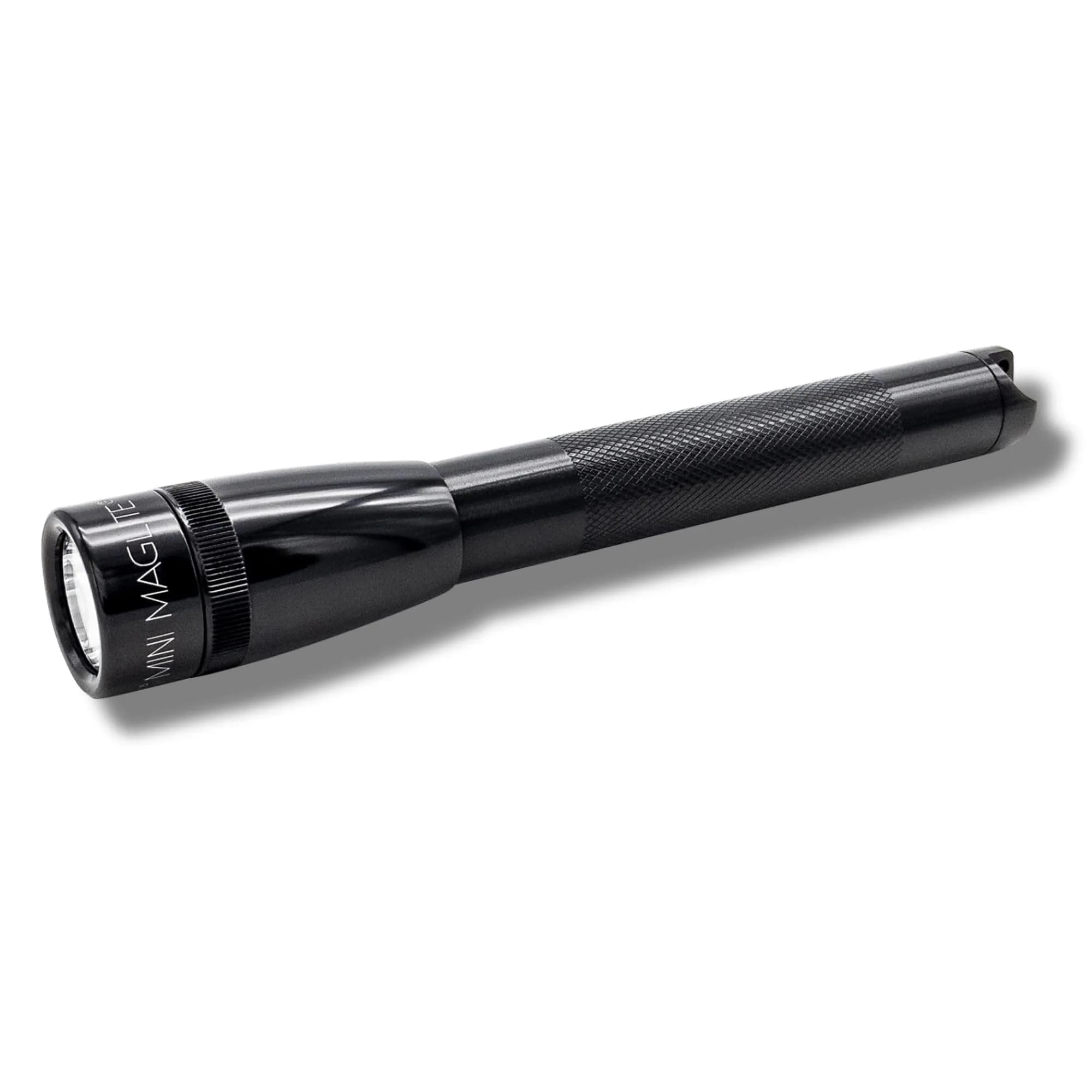 MagLite Mini MAG LED Flashlight 127 Lumens Combo Pack | Adjustable Beam, High/Low Modes, IPX4 Water-Resistant — Black