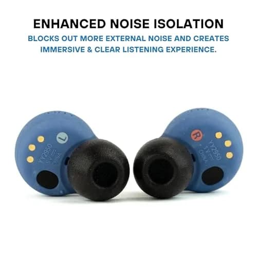Comply Memory Foam Replacement Ear Tips, Black, Small (3 Pairs) | Secure Fit for Sony True Wireless Earbuds thumbnail 5