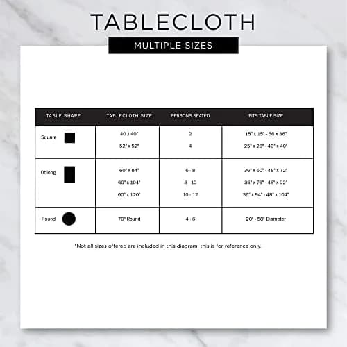DII Buffalo Check Classic Farmhouse Tablecloth 152cm x 264cm (60" x 104") | Light Blue & White Cotton thumbnail 9