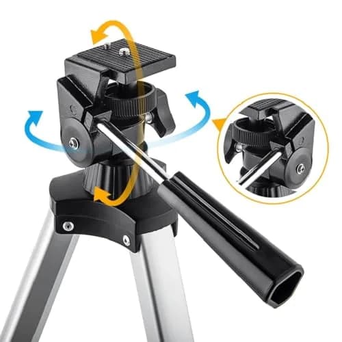 Gskyer Telescope 70mm Aperture 400mm AZ Mount | Travel Refractor for Beginners & Kids thumbnail 4