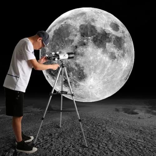 Gskyer Telescope 70mm Aperture 400mm AZ Mount | Travel Refractor for Beginners & Kids thumbnail 6