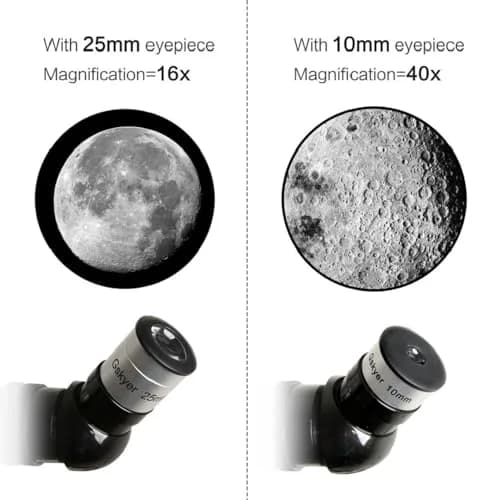 Gskyer Telescope 70mm Aperture 400mm AZ Mount | Travel Refractor for Beginners & Kids thumbnail 3