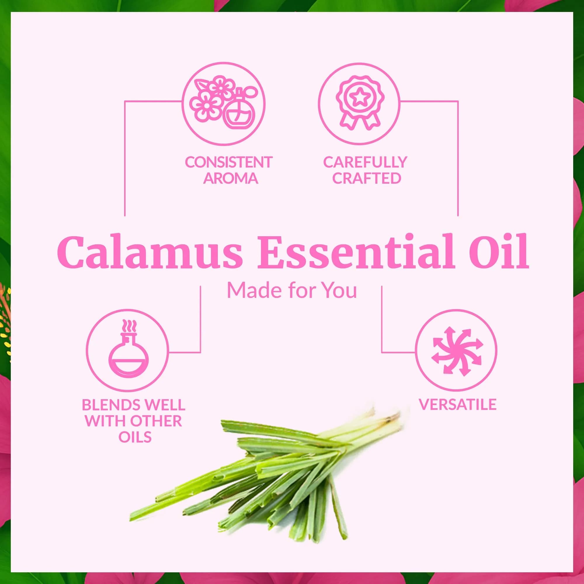 SVA ORGANICS Palmarosa Essential Oil 118 ml (4 Fl Oz) | Pure Floral Aroma for Diffuser, Skin & Hair Care - view 3