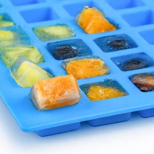 Emoly Silicone Candy Tray 2 Pack 126-Cavity Square Chocolate Mold for Gummy Jelly Truffles Caramels Ice Cube Tray | Food-Grade, Reusable, Easy Release thumbnail 5