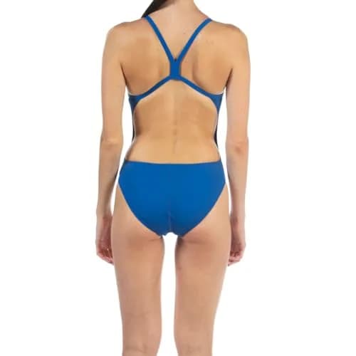 ARENA Women's Team MaxLife Swimsuit Solid Challenge Back 24 | Chlorine-Resistant, UV Protected, Quick-Drying thumbnail 2