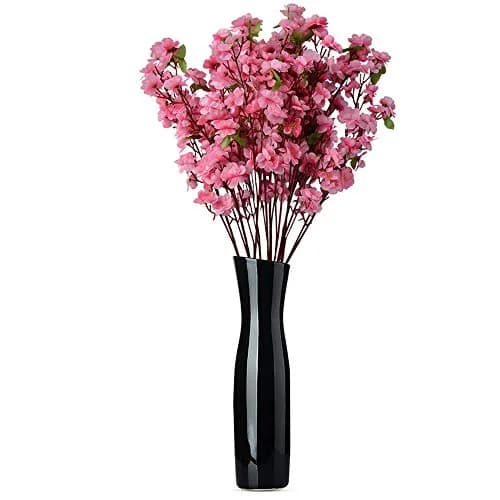 Garifon 10Pcs Artificial Peach Blossom Flowers 60cm (23in) | Silk & Plastic Stems for Wedding & Home Decor thumbnail 3