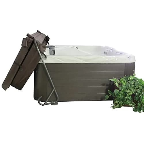 Outdoor Solutions Inc Heavy-Duty Hot Tub Cover Lifter for 6'-8' Spas | Stable, Easy Lift with Extra Large Footplate thumbnail 1