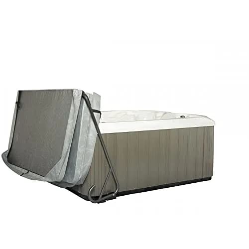 Outdoor Solutions Inc Heavy-Duty Hot Tub Cover Lifter for 6'-8' Spas | Stable, Easy Lift with Extra Large Footplate thumbnail 4