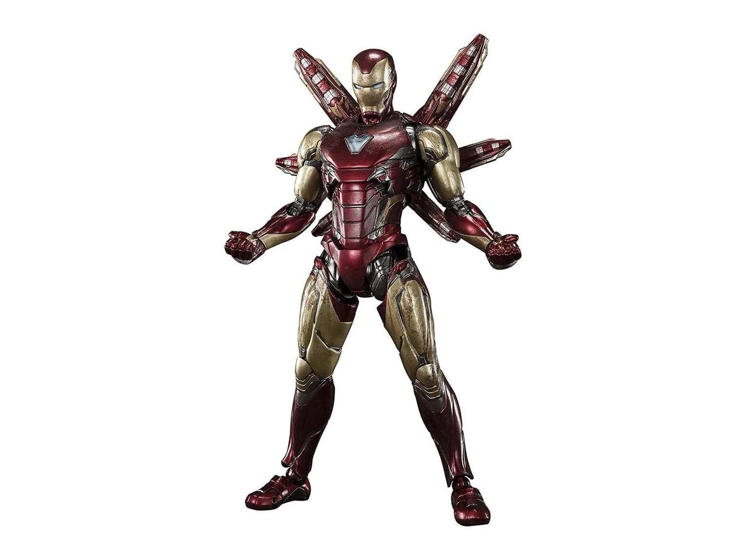 Tamashii Nations Avengers Endgame Iron Man Mk. 85 Final Battle Ver. 160mm | Action Figure with Accessories