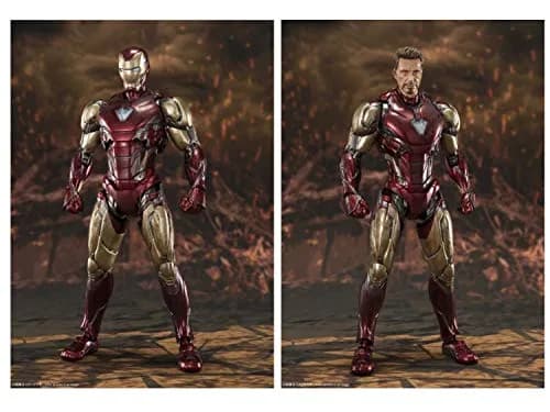 Tamashii Nations Avengers Endgame Iron Man Mk. 85 Final Battle Ver. 160mm | Action Figure with Accessories thumbnail 4