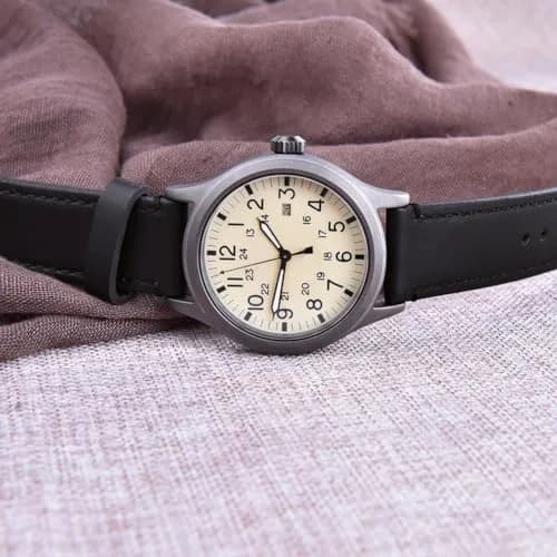 Ritche Leather Watch Strap 19mm | Soft Cowhide, Breathable & Comfortable thumbnail 2
