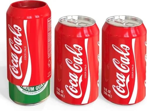 Skywin Silicone Can Covers That Look Like Soda 355 ml (12 oz) - 3 Pack | Fun Beverage Insulators for Parties & Outdoors thumbnail 1