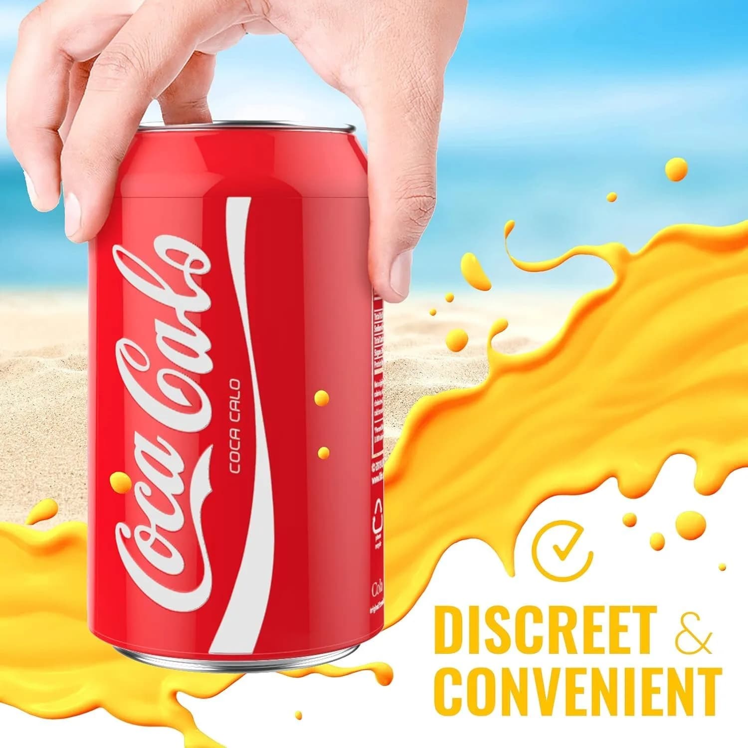 Skywin Silicone Can Covers That Look Like Soda 355 ml (12 oz) - 3 Pack | Fun Beverage Insulators for Parties & Outdoors - view 4