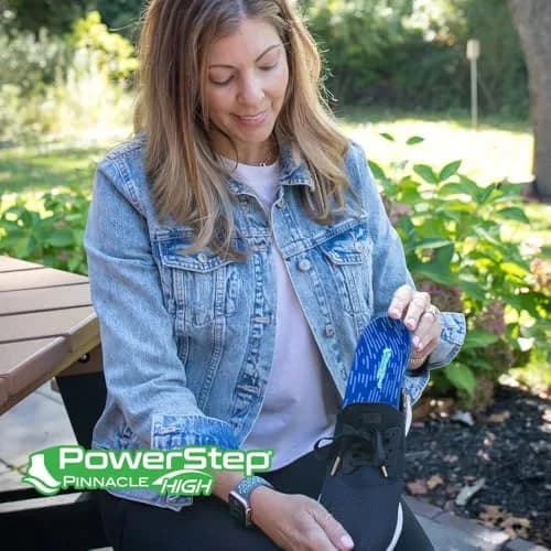 PowerStep Pinnacle High Arch Orthotic Insoles | Plantar Fasciitis & Supination Relief, Made in USA (Men's 8-8.5, Women's 10-10.5) thumbnail 5
