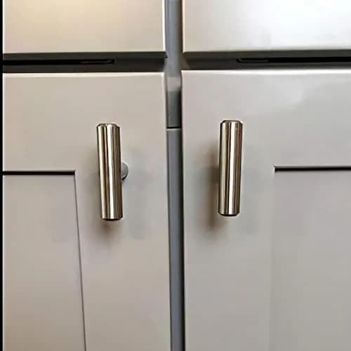 LONTAN 12 Pack Brushed Nickel Cabinet Knobs 2 Inch | Stainless Steel, Easy Install, Long-Lasting Finish thumbnail 4