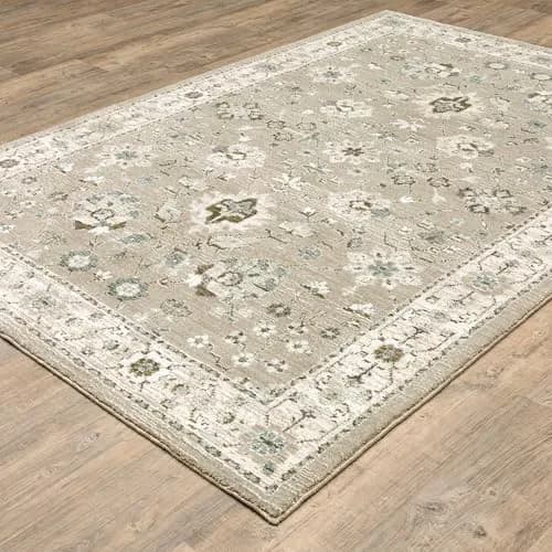 Oriental Weavers Andorra 3'10" x 5'6" | Vintage Traditional Rug with 200+ Colors (120 chars) thumbnail 3