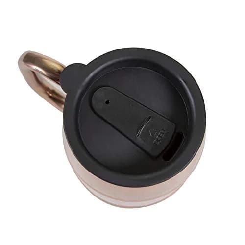 Stansport Stainless Steel Mug - Copper | 16 oz Insulated Camping Cup with Spill-Resistant Lid thumbnail 2