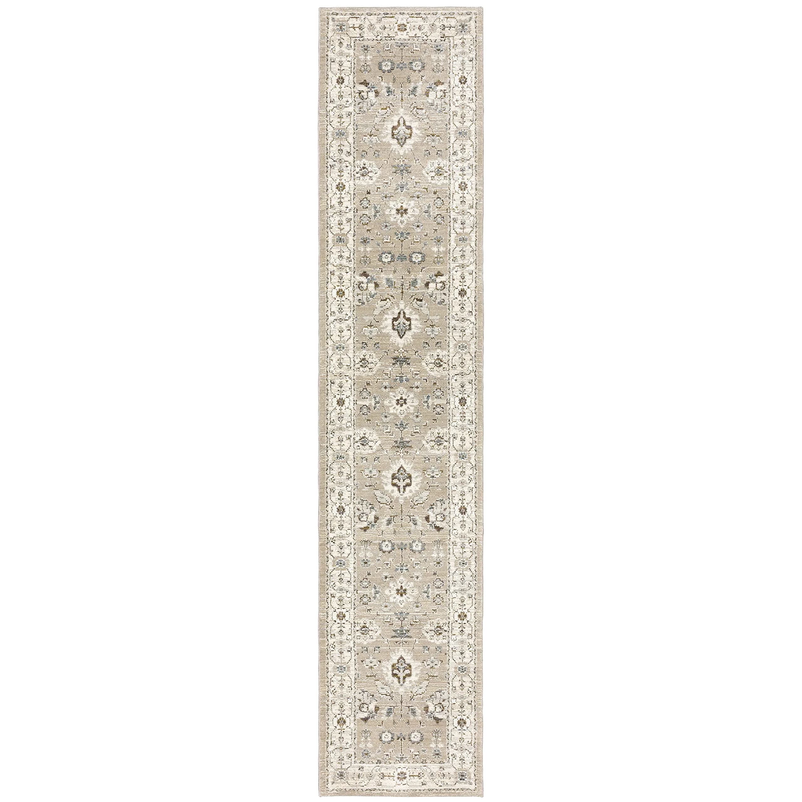 Oriental Weavers Andorra 3'10" x 5'6" | Vintage Traditional Rug with 200+ Colors (120 chars) — 2'6" x 11'11" (Rectangular)