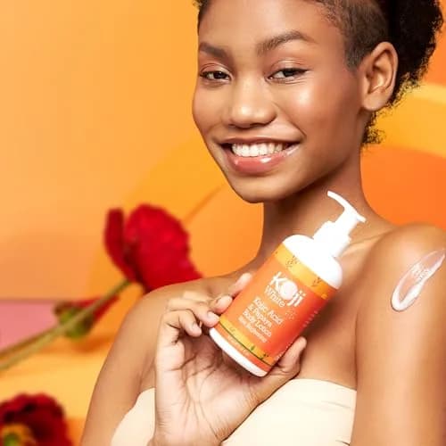 Koji White Kojic Acid & Papaya Body Lotion 8.45 Fl Oz (2 Bottles) Brightening & Moisturizing thumbnail 4
