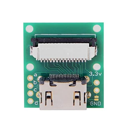 cablecc Raspberry PI Camera Module to HDMI Type A Male HDTV FPC Flat Cable 5cm | Raspberry Pi Camera Extension Kit thumbnail 4