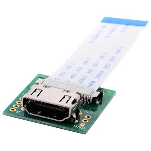 cablecc Raspberry PI Camera Module to HDMI Type A Male HDTV FPC Flat Cable 5cm | Raspberry Pi Camera Extension Kit thumbnail 3